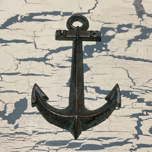 Iron Jelly Fish and Anchor - Picture 3 of 3